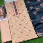 Zeen Lawn Unstitched 3 Piece Suit | Colour-Pinkish