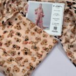 Nishat Lawn Unstitched 3 Piece Suit | Colour- Pinkish Grey