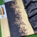 Zeen Lawn Unstitched 3 Piece Suit | Colour-Peach Puff