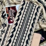 Asim Jofa Lawn Unstitched 3 Piece Suit | Colour-Silver