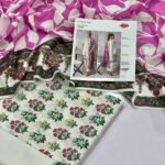 Khaadi Lawn Unstitched 3 Piece Suit | Colour-Silver