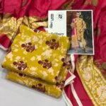 Zellbury Lawn Unstitched 3 Piece Suit | Colour- Dark Yellow