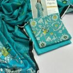 Bareeze Lawn Unstitched 3 Piece Suit | Colour-Ball Blue Suit