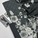 Maria B Lawn Unstitched 3 Piece Suit | Colour-Black