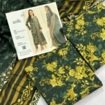 Iznik Lawn Unstitched 3 Piece Suit | Colour-Green