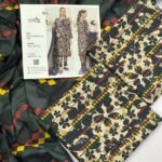 Iznik Lawn Unstitched 3 Piece Suit | Colour-Light Peach