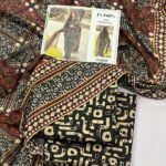 Nishat Lawn Unstitched 3 Piece Suit | Colour- Black