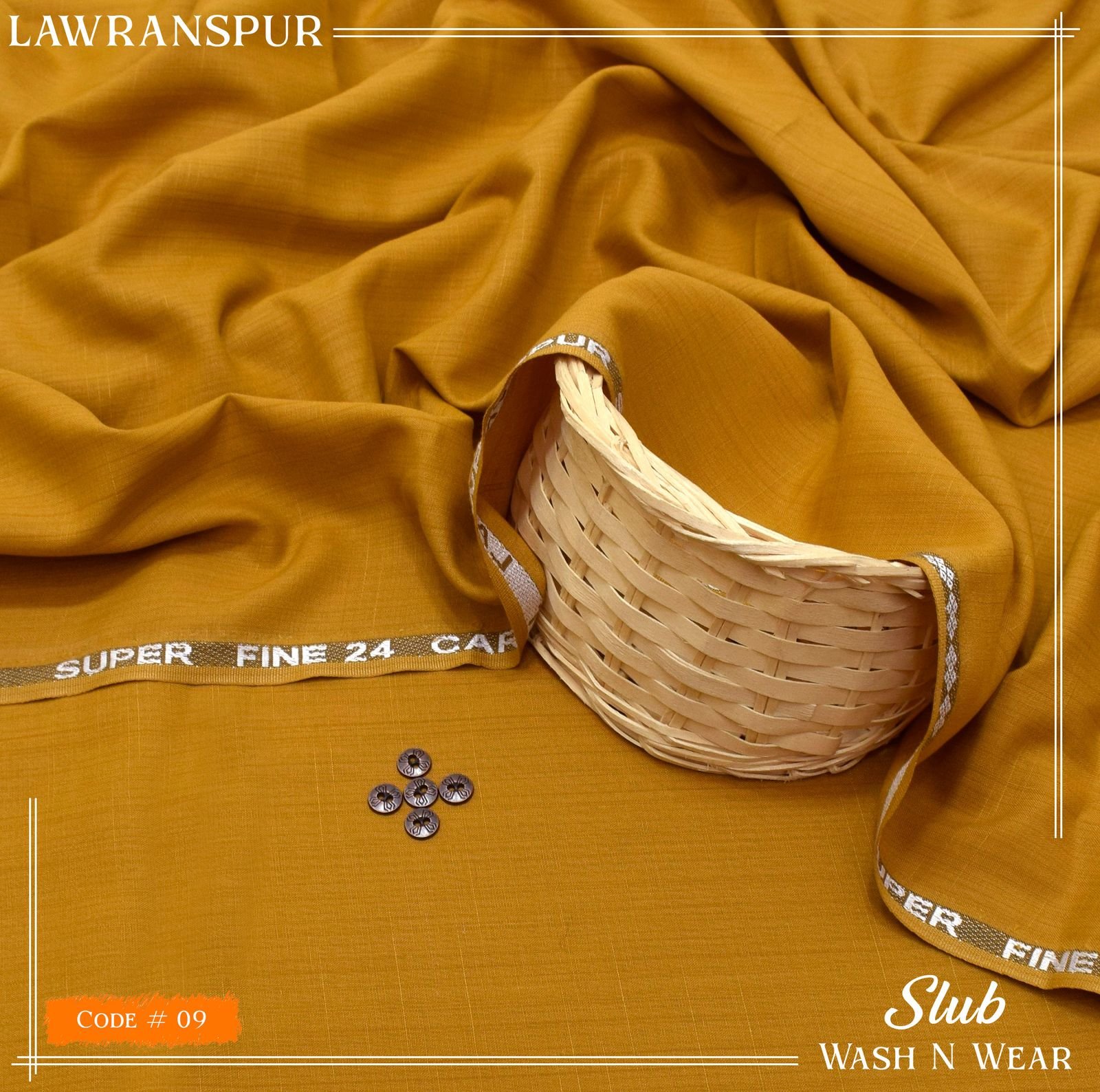 Lawranspur Mens Unstitched Suits | Colour- Light Brown