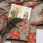 Nishat Lawn Unstitched 3 Piece Suit | Colour- Pale Oyster
