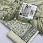 Gul Ahmed Lawn Unstitched 3 Piece Suit | Colour-Foggy Grey