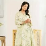 women wear Limelight Summer Lawn 3 Piece Suit | Colour- Mustard Yellow