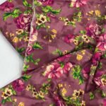 Bint e Naz Lawn Unstitched 2 Piece Suit | Colour-Copper Rose