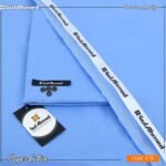 Gul Ahmed Mens Unstitched Paper Cotton Suit in Denim Blue