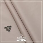 Mens Unstitched Soft Cotton Suits | Colour- Grey Olive