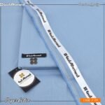 Gul Ahmed Mens Unstitched Paper Cotton Suit in Rock Blue