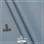 Mens Unstitched Soft Cotton Suits | Colour- Slate Grey