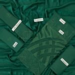 Bint-e-Naz Embroidered Unstitched 3 Piece Suit in Evergreen