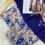 Baroque Khaddar Unstitched 3 Piece Suit in Pinkish Tan