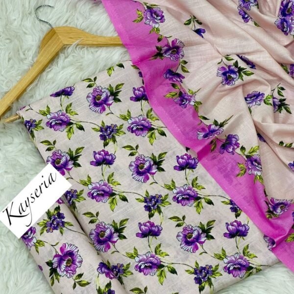 Kayseria Khaddar Unstitched 3 Piece Suit in Ash Grey