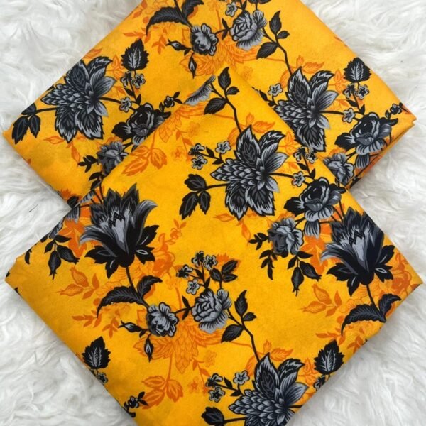 Khaddar Unstitched 2 Piece Suit in Bee Yellow