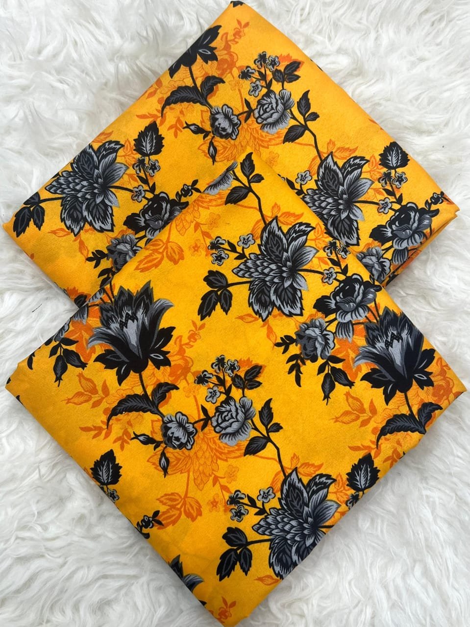 Khaddar Unstitched 2 Piece Suit in Bee Yellow