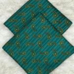 Khaddar Unstitched 2 Piece Suit in Dark Blue Green