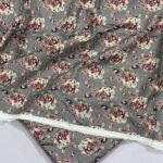 Bint e Naz Lawn Unstitched 2 Piece Suit in Dove Grey