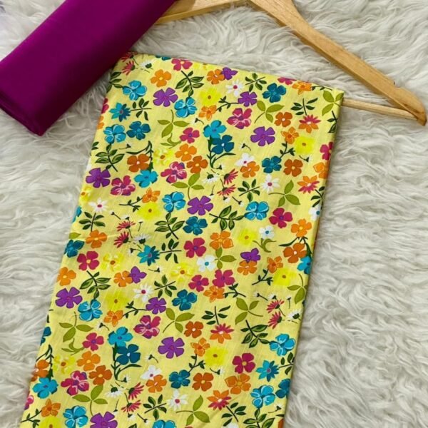 Khaddar Unstitched 2 Piece Suit in Golden Sand