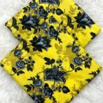 Khaddar Unstitched 2 Piece Suit in Golden Yellow