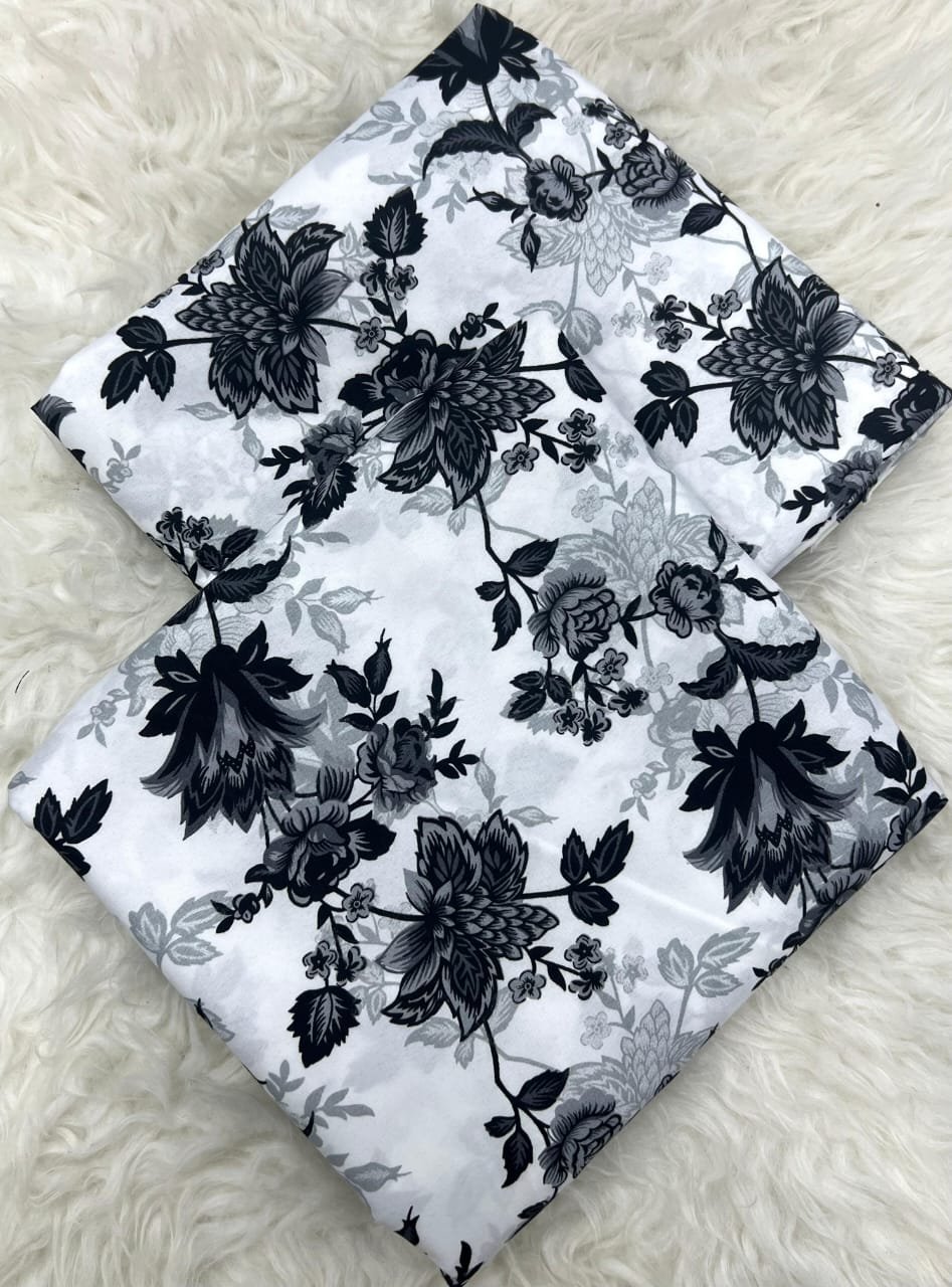 Khaddar Unstitched 2 Piece Suit in Grey Goose