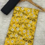 Khaddar Unstitched 2 Piece Suit in Orange Gold