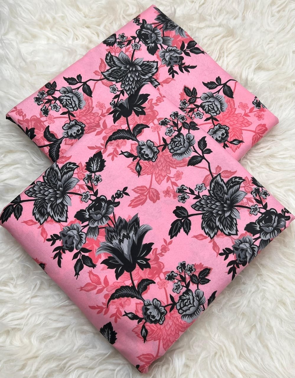 Khaddar Unstitched 2 Piece Suit in Pink Pearl