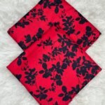 Khaddar Unstitched 2 Piece Suit in Pink Red