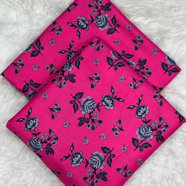 Khaddar Unstitched 2 Piece Suit in Raspberry