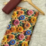 Khaddar Unstitched 2 Piece Suit in Sand