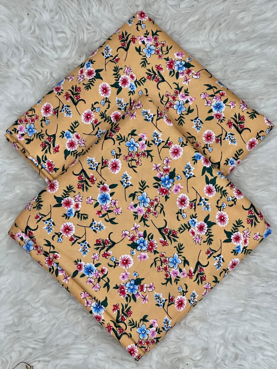 Khaddar Unstitched 2 Piece Suit in Sandy Brown