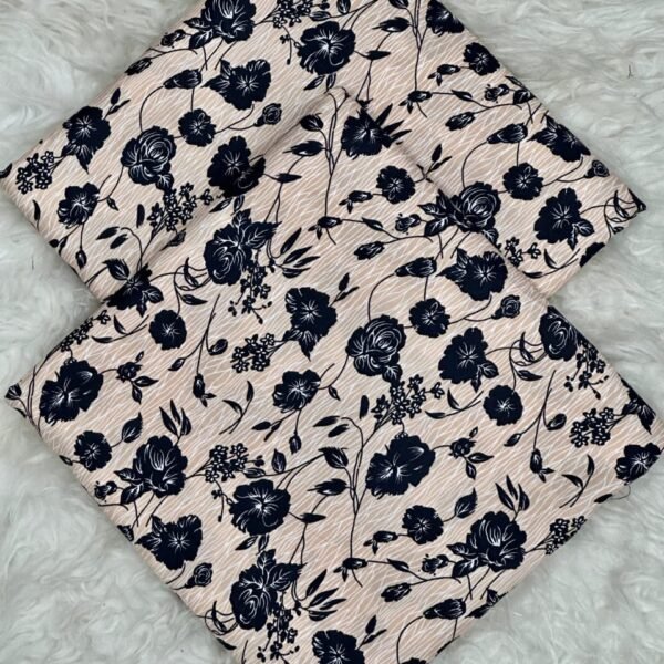 Khaddar Unstitched 2 Piece Suit in Silver