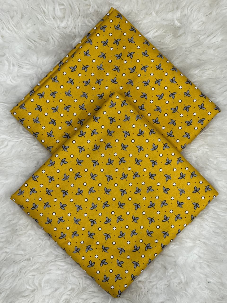 Unstitched 2 Piece Suit in Yellow Brown Khaddar Unstitched 2 Piece Suit in Yellow Brown